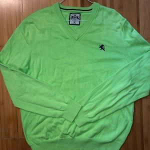 Lime Green Express Sweater Medium